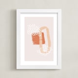 "Amber Gander I" - Art Print in Amber by Alicia Youngken - Framed