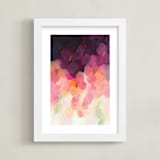 "peach blossom" - Art Print in Peach by Holly Whitcomb - Framed