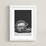 "armour" - Art Print in steel grey by Alicia Abla - Framed