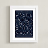 "It's Written in the Stars" - Art Print in Night by McKenna Sato - Framed