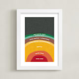 "The Earth" - Art Print in Magma by Erica Krystek - Framed