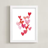 "Love is around you" - Art Print in Love by Claudia Orengo - Framed