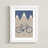 "Conquer" - Art Print in Pond by Addison Welch - Framed