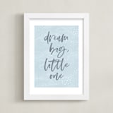"Starry Dreams" - Art Print in Dreams by Ink Moth Creative - Framed