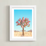 "Strange Desert" - Art Print in Sand by Irene Suchocki - Framed