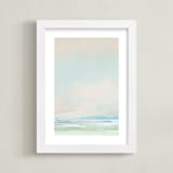 "Elemental 1" - Art Print in Sage by Eric Ransom - Framed
