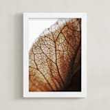 "Beauty in the details 2" - Art Print in Milk Chocolate brown by Aspa Gika - Framed