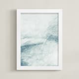 "Edge of the Sea I" - Art Print in Tidewater by Karen Kaul - Framed