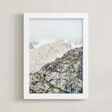 "Genesis No. 2" - Art Print in Camel by Courtney Crane - Framed