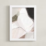 "Rebound" - Art Print in Blushing by Melanie Severin - Framed
