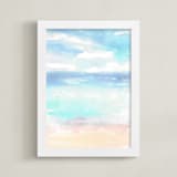 "Summer Dreams" - Art Print in beach bomb by Jenny Partrite - Framed