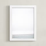 "Quiet Morning" - Art Print in Mist by Melinda Denison - Framed