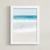 "Yucatan XI" - Art Print in Mayan Blue by Lindsay Ferraris Photography - Framed
