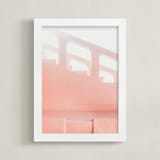 "Yucatan XII" - Art Print in Dusty Coral by Lindsay Ferraris Photography - Framed
