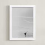"Todos Santos I" - Art Print in Sandy Gray by Lindsay Ferraris Photography - Framed