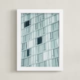 "In Reverse" - Art Print in Muted Aqua by Lindsay Ferraris Photography - Framed