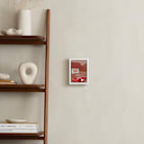 "Lightning McQueen Route 66 from Disney and Pixar's Cars" - Personalized Art Print in Red Rock by Jill Means - In a Room