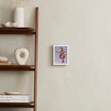 "Lemon Dreaming" - Art Print in Melbourne Periwinkle by Jiny He - In a Room