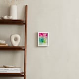 "A Floral Dream I" - Art Print in Fuchsia by Karen Kardatzke - In a Room