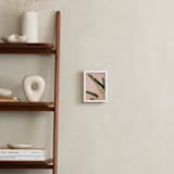"Pink Banana Leaves" - Art Print in Salmon Pink by ARIANE MOSHAYEDI - In a Room