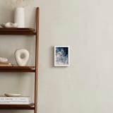 "Ocean's Brushstrokes 2" - Art Print in Deep Sea by Tania Medeiros - In a Room