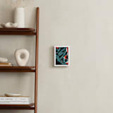 "Stellar Waves" - Art Print in Emerald by Huda Lully - In a Room