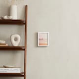 "Sweet Serenity" - Art Print in Dreamy Peach by Rega - In a Room