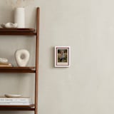 "Ribbon Frame: Portrait Framed Photo" - Framed Photo in Cranberry by Carolyn MacLaren - In a Room