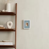 "Squiggle: Portrait" - Framed Photo in Sky by Kelly Watkins - In a Room