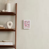 "I Love Seattle" - Art Print in Flamingo Pink by Jordan Sondler - In a Room