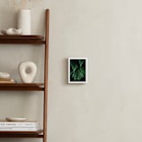 "Layers of green" - Art Print in Deep Green by Bethania Lima - In a Room