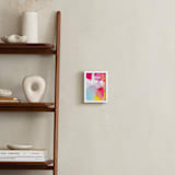 "Fragment" - Art Print in Cerise by Hooray Creative - In a Room