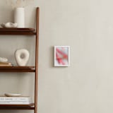 "rubescent array" - Art Print in rosy ruby by Naomi Ernest - In a Room