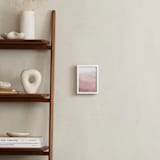 "Mountain Range" - Art Print in Beige Pink by Sadie Holden - In a Room