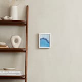 "Waves From Above" - Art Print in Sea Blue by Chelsey Scott - In a Room