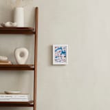 "I Love Boston" - Art Print in Ocean by Jordan Sondler - In a Room