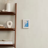 "Playful" - Art Print in Azure by Beth Vassalo - In a Room