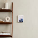"Waves Watercolor" - Art Print in blue by Jen Merli - In a Room