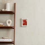 "Sculpt" - Art Print in Scarlet by Beth Vassalo - In a Room