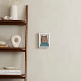 "Little Bear" - Personalized Art Print in Teal by Teju Reval - In a Room