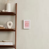 "0 is for operator." - Art Print in Strawberry Shortcake Pink by Alicia Abla - In a Room