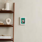"Seal Point" - Art Print in Jade by Summer Winkelman - In a Room