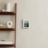 "Idyllic Day" - Art Print in Blue Aqua by OLIVIA JOY ST.CLAIRE - In a Room