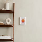 "Orange Freshness" - Art Print in Fresh orange by Stop-mashina - In a Room
