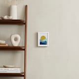 "Mountain Love" - Art Print in Midnight Blue by Sudevi Sen - In a Room