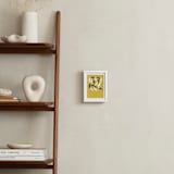 "Fiep's Flock" - Art Print in Canary Yellow by Jenna Skead - In a Room