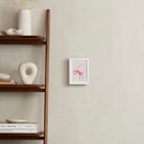 "PINK 2" - Art Print in Flamingo Pink by Rega - In a Room