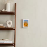 "Poppy Sisters" - Art Print in Poppy by Theresa Bear - In a Room