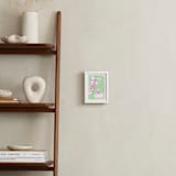 "Lush Botanical Gallery IV" - Art Print in Mint Ice Cream by Lise Gulassa - In a Room