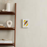 "Space to Explore I" - Art Print in Flare by Heather Schertzer - In a Room